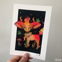 Image 1 of PRINT AMANITALI SHINY (VERSION FORÊT DE MIEL 💛)