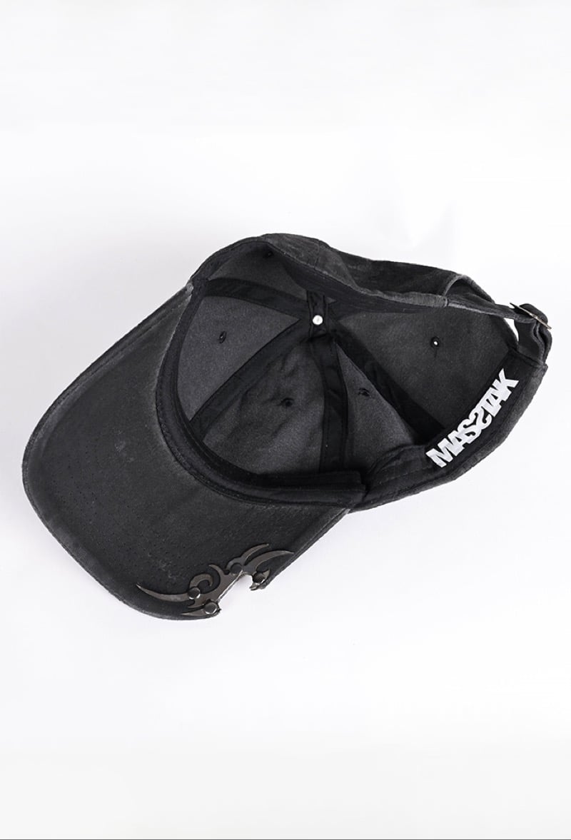 IMPLY — MASSTAK - Devil Hand Tribal Cap (Black) IMPLY — MASSTAK - Devil Hand Tribal Cap (Black)