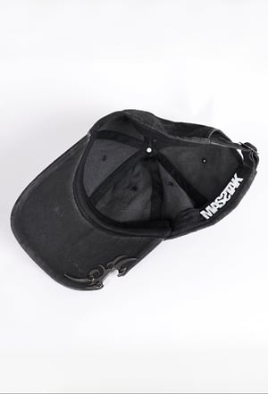 Image of MASSTAK - Devil Hand Tribal Cap (Black)