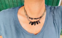 Image 2 of  *new* PRIESTESS:  PYRITE + BLACK TOURMALINE