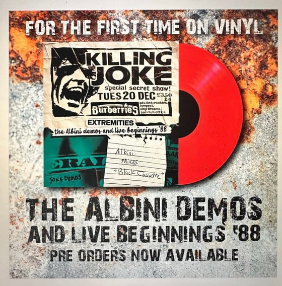 Image of Pre-Order: The Albini Demos and Live Beginnings ‘88 Vinyl