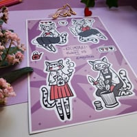Image 2 of Cozy Kocimorki - vinyl sticker set
