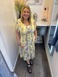 Image 3 of Jolie Angel Sleeve Midi Dress