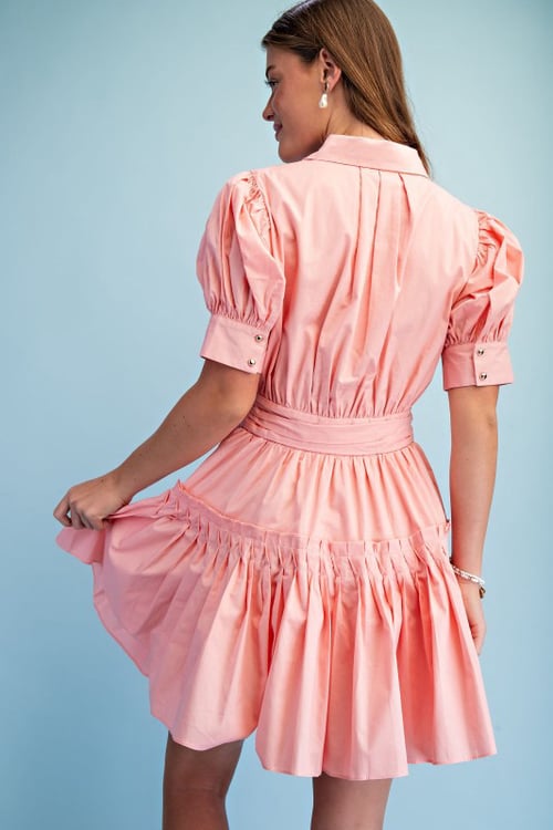 Image of Blush Garden Mini Dress 