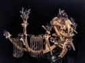 Embellished Bobcat - Antler Crown