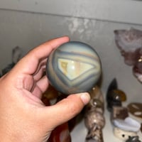 Image 1 of Orca Agate Sphere A
