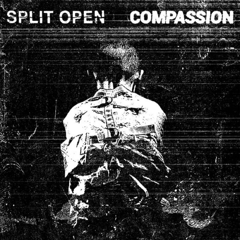 Image of Compassion / Split Open "split" LP (German Import)