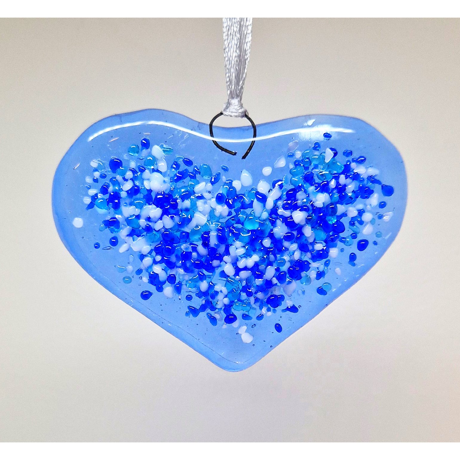 Image of Fused Blue Heart