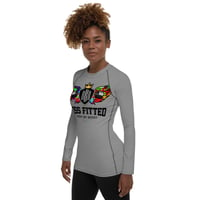 Image 3 of Women's Labor Day Gray Compression Shirt