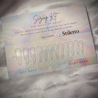 Sizing Kit (Medium Stiletto)