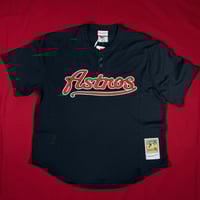 Image 3 of Mitchell & Ness Batting Practice Jersey Jeff Bagwell