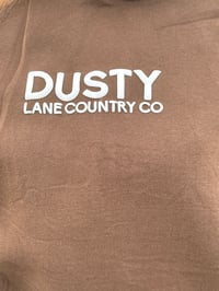 Image 3 of Dusty lane puff  brown hoodie