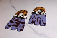 Image 1 of KYE (Mustard/Burgundy/Blk & White)