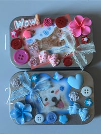 Image 2 of happy critter tin wallets