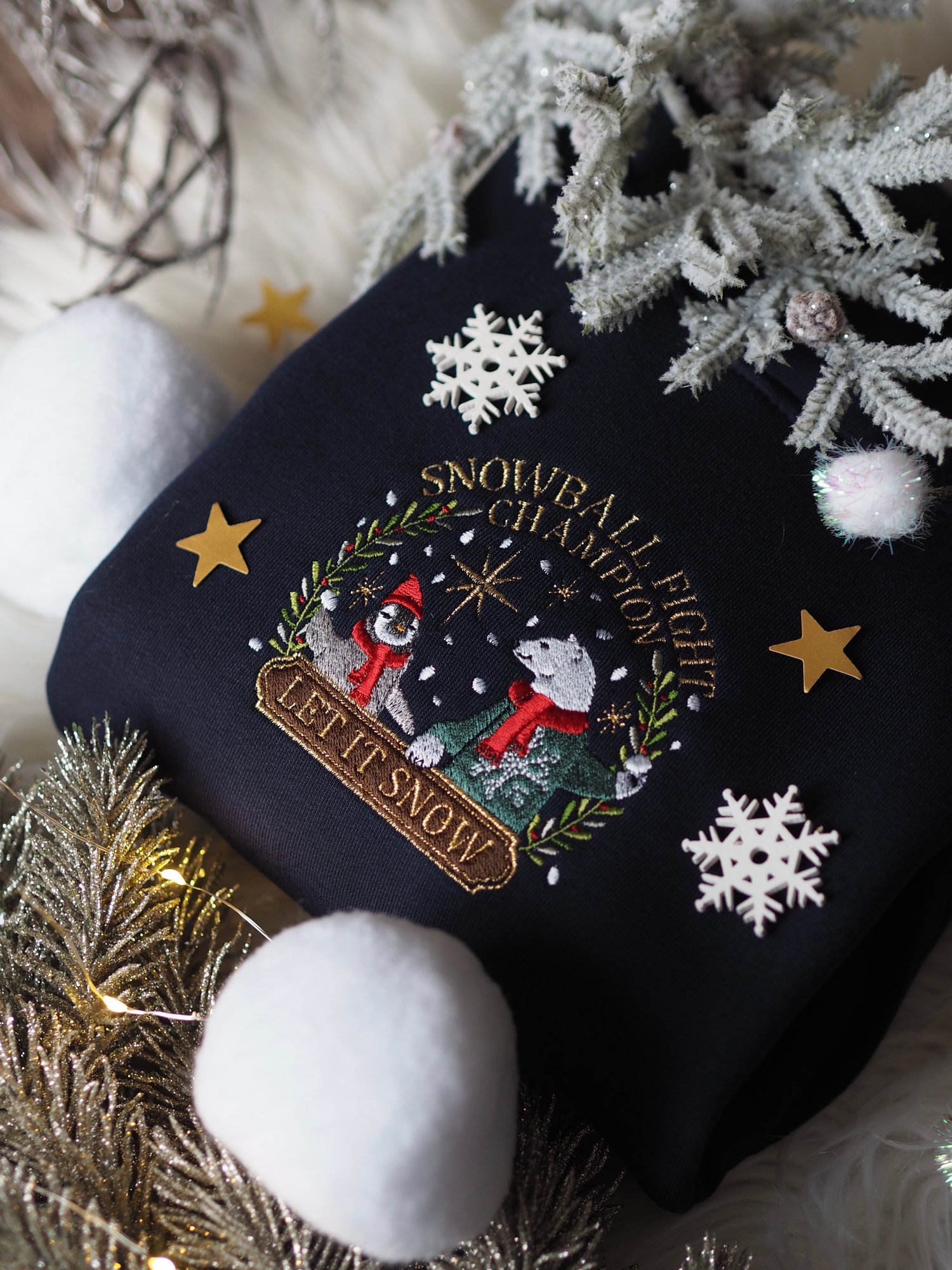 Image of Snowball Champion - Navy Hoody