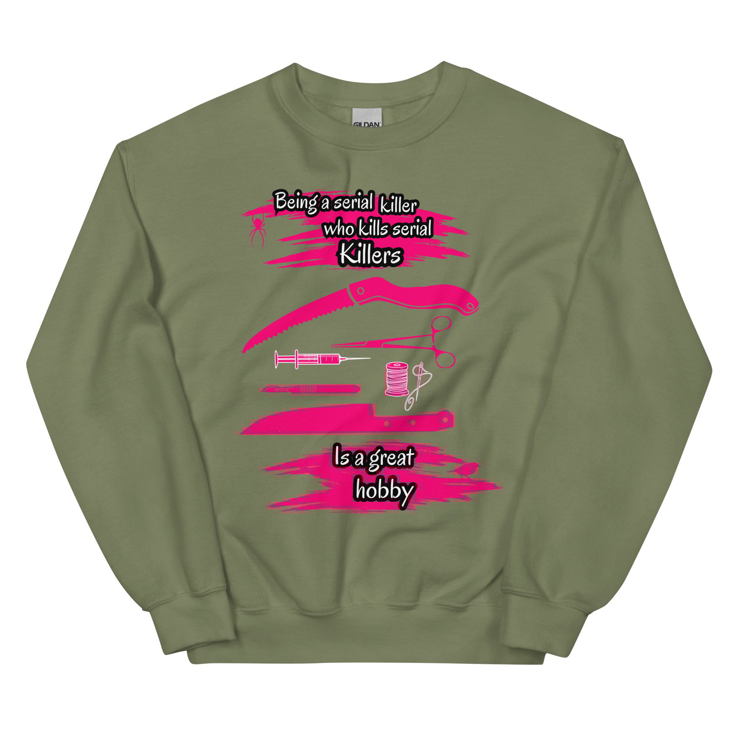 Image of Officially licensed being a serial killer Unisex Sweatshirt