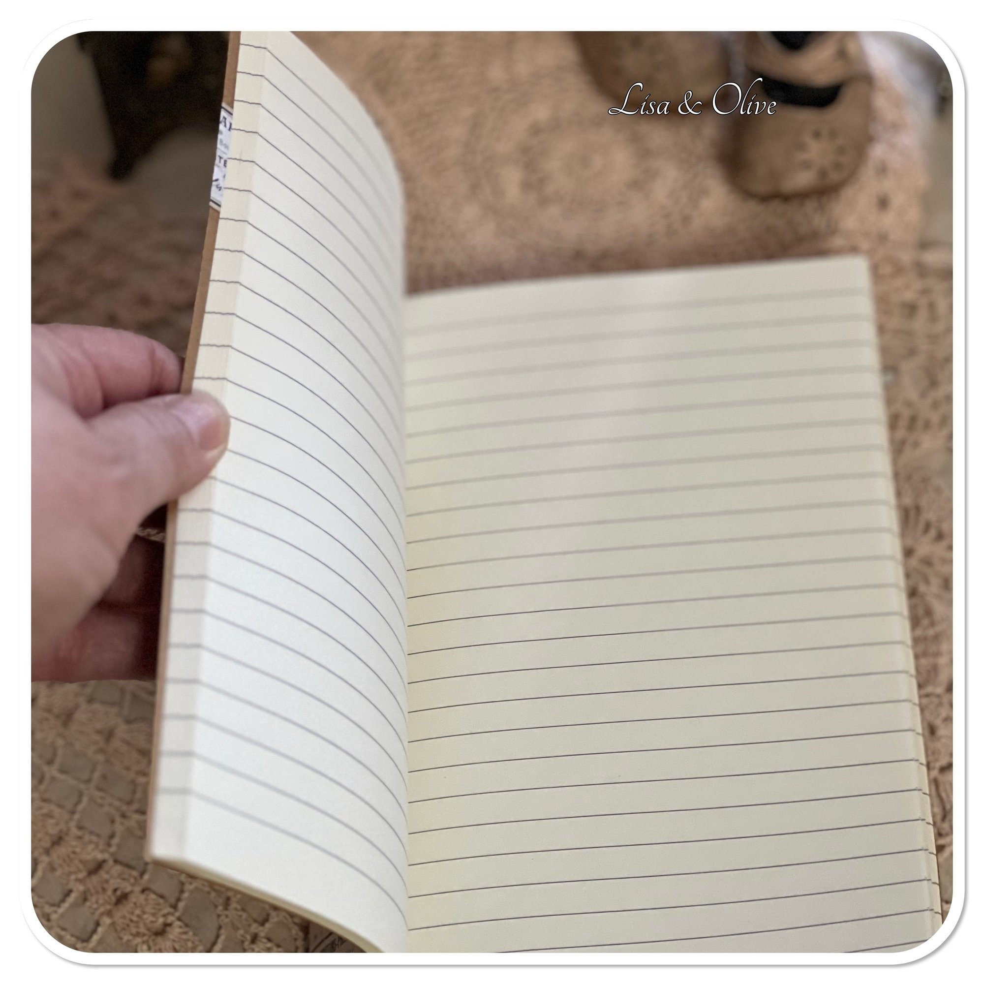 Reserved - Vintage French style notebook | Lisaandolive