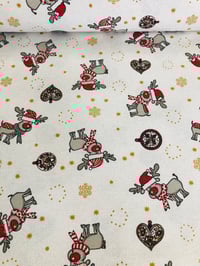 Image 3 of Loneta HP con hilos Dorados - Renos - 12€/m