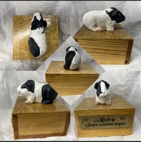 Image 8 of Custom Engraved Guinea Pig Urn Custom HandPainted To Your Photos