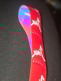 Image 2 of [LIMITED] RED LATEX KEYCHAIN LANYARD WITH CHARM