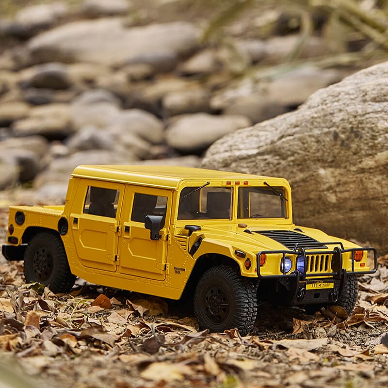 Image of FMS 1:12 2006 Hummer H1 Alpha RS (YELLOW)