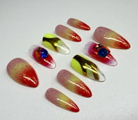 Image 1 of No Offense Press-On Nails Size Medium 