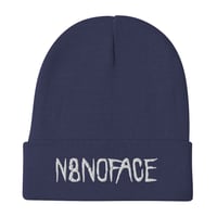 Image 4 of N8 Classic Scratch Logo Embroidered Beanie (+ more colors)