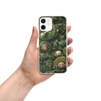 Image 16 of Flora and Fauna Goblincore Grunge Snails and Moss Clear Case for iPhone®