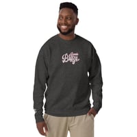 Image 1 of Large Embroidery Charcoal Sweatshirt