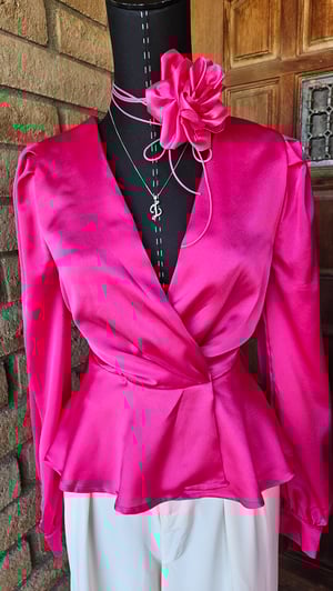Image of Satin Blouse 
