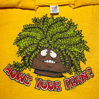 Image 1 of 1978 Hows Your Fern? Tee Sz Large 