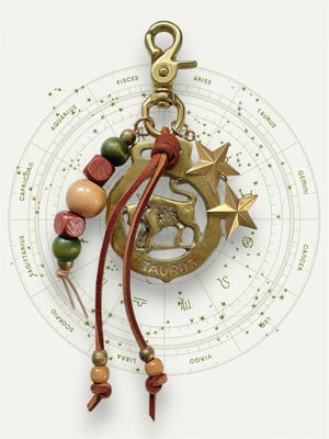 Image of ZODIAC CHARM: TAURUS