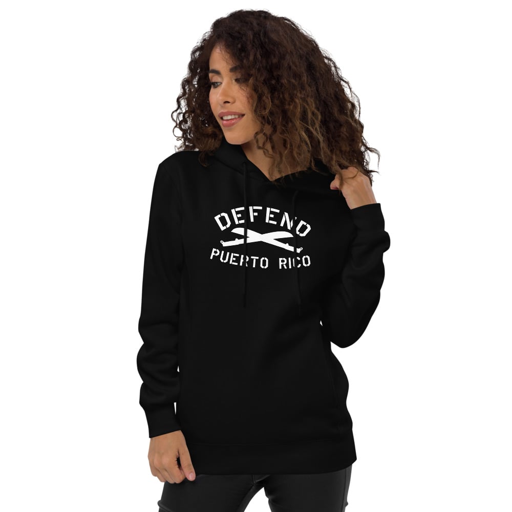 Image of Defend Puerto Rico Unisex hoodie