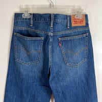 Image 4 of EVI’S blue jean wide bell trouser jean