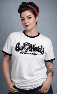 Image 1 of Camiseta Ringer Gas Monkey Garage 