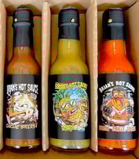 3 Bottle Hot Sauce Pack