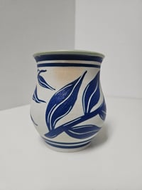 Image 4 of Cup 2 - Cobalt Leaves