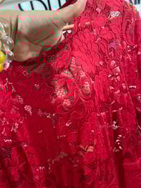 Image 2 of NWT red lace dress 