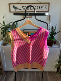 Image 1 of Chevron sweater vest 