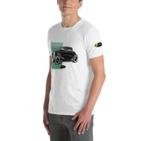 Image 4 of Short-Sleeve Unisex T-Shirt "Hiboy Coupe"