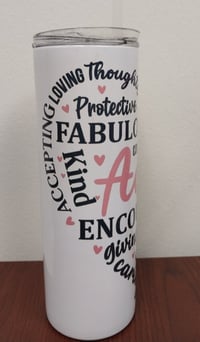 Image 2 of Mothers Day 20oz Skinny Tumbler