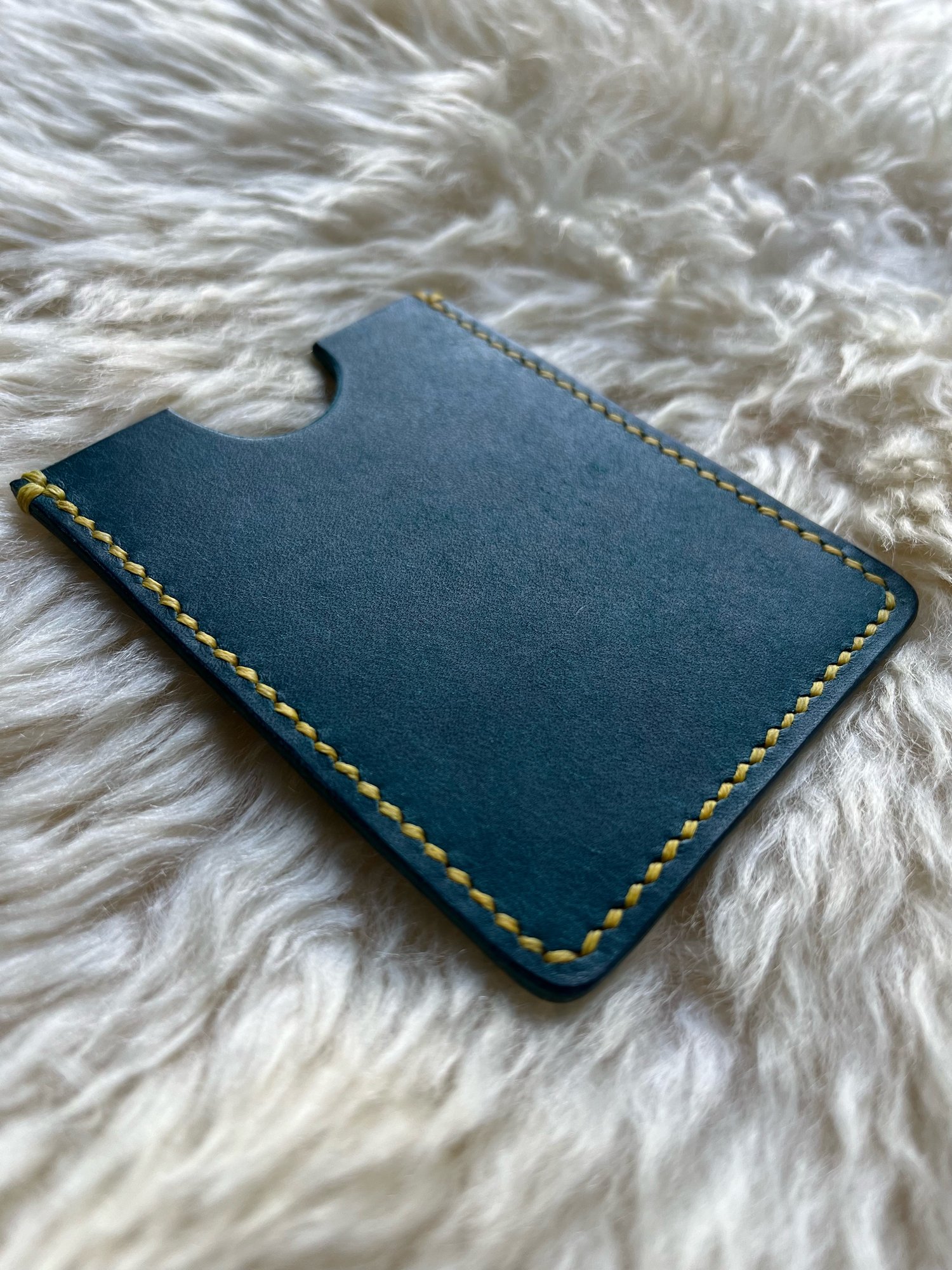 Image of Ortensia Pueblo Cardholder (Bright Yellow)