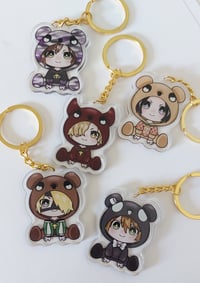 Image 1 of the GazettE bears - keychains & stickers