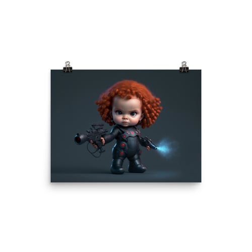 Image of Marvel Babies - Black Widow | Photo paper poster