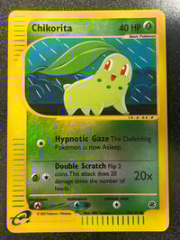 Image 1 of Chikorita (99) - Expedition - Reverse Holofoil - Moderately Played