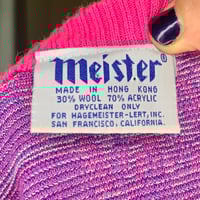 Image 6 of Meister Hagemeister Geometric Sweater Medium