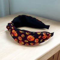 Image 3 of Chic Pumpkin Halloween Hair Hoop
