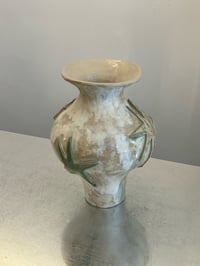 Image of Vase Lunaise Blznc Cristal