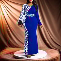 Image 3 of Geometric Elegance Mermaid Dress