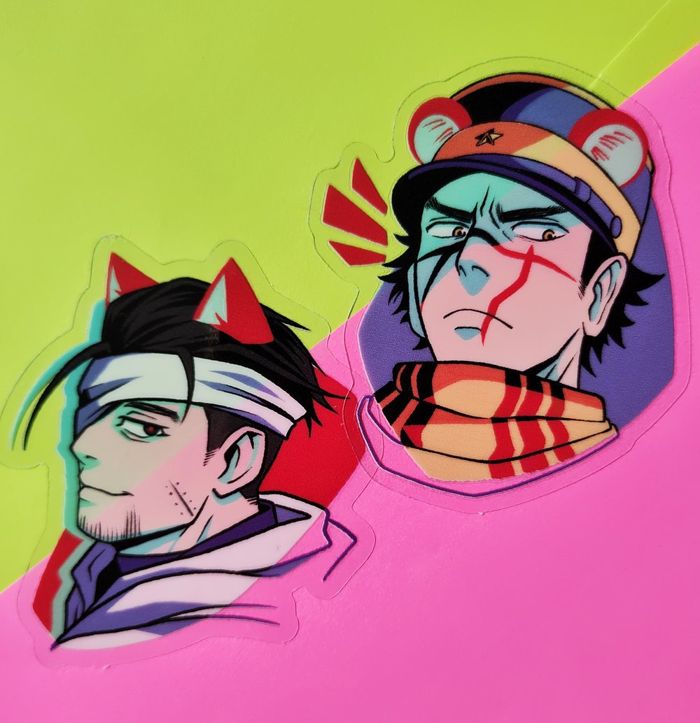 Golden Kamuy Stickers 